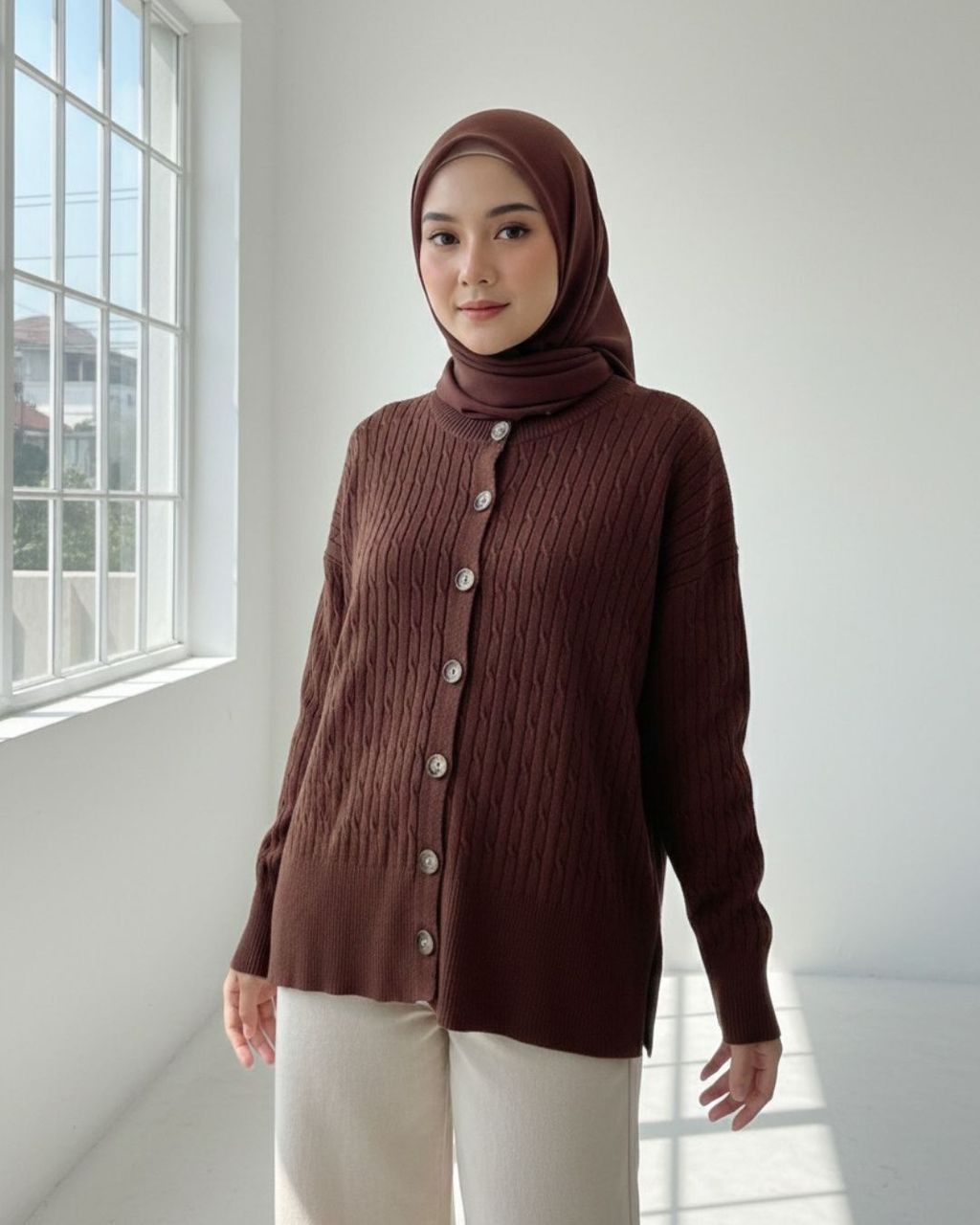 haura-wear-nadya-dress-lengan panjang-dress labuh-baju labuh-knit-tunic-kaftan-midi-dress-blouse-shirt-long-sleeve-baju-muslimah-baju-perempuan-shirt-blouse-baju (5)