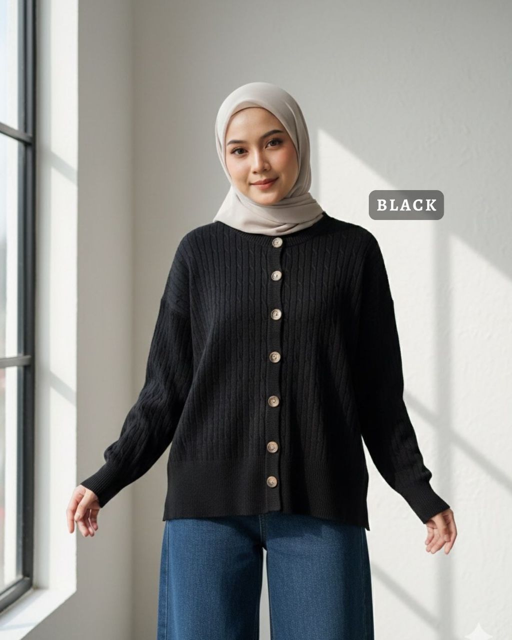 haura-wear-nadya-dress-lengan panjang-dress labuh-baju labuh-knit-tunic-kaftan-midi-dress-blouse-shirt-long-sleeve-baju-muslimah-baju-perempuan-shirt-blouse-baju (16)