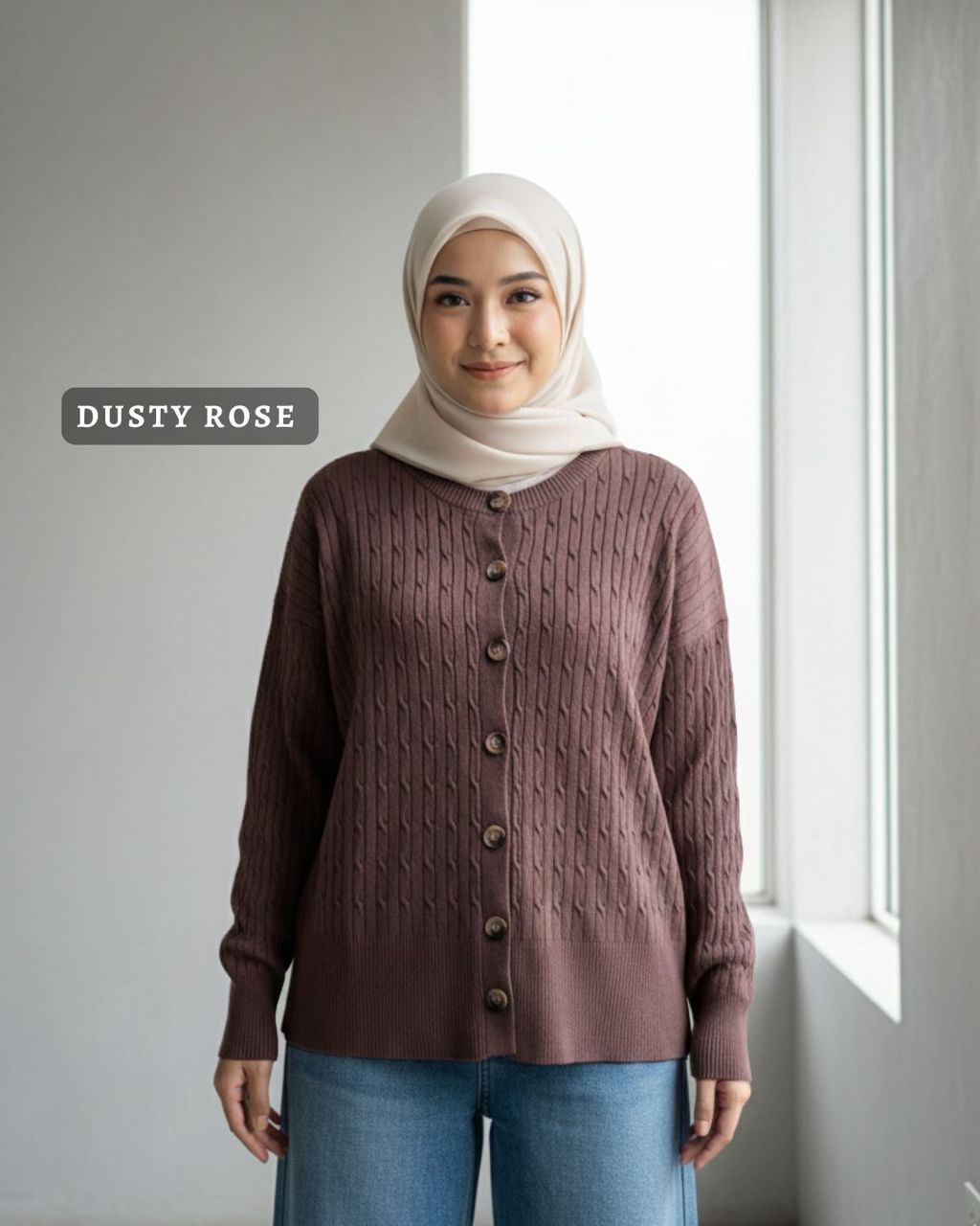 haura-wear-nadya-dress-lengan panjang-dress labuh-baju labuh-knit-tunic-kaftan-midi-dress-blouse-shirt-long-sleeve-baju-muslimah-baju-perempuan-shirt-blouse-baju (9)