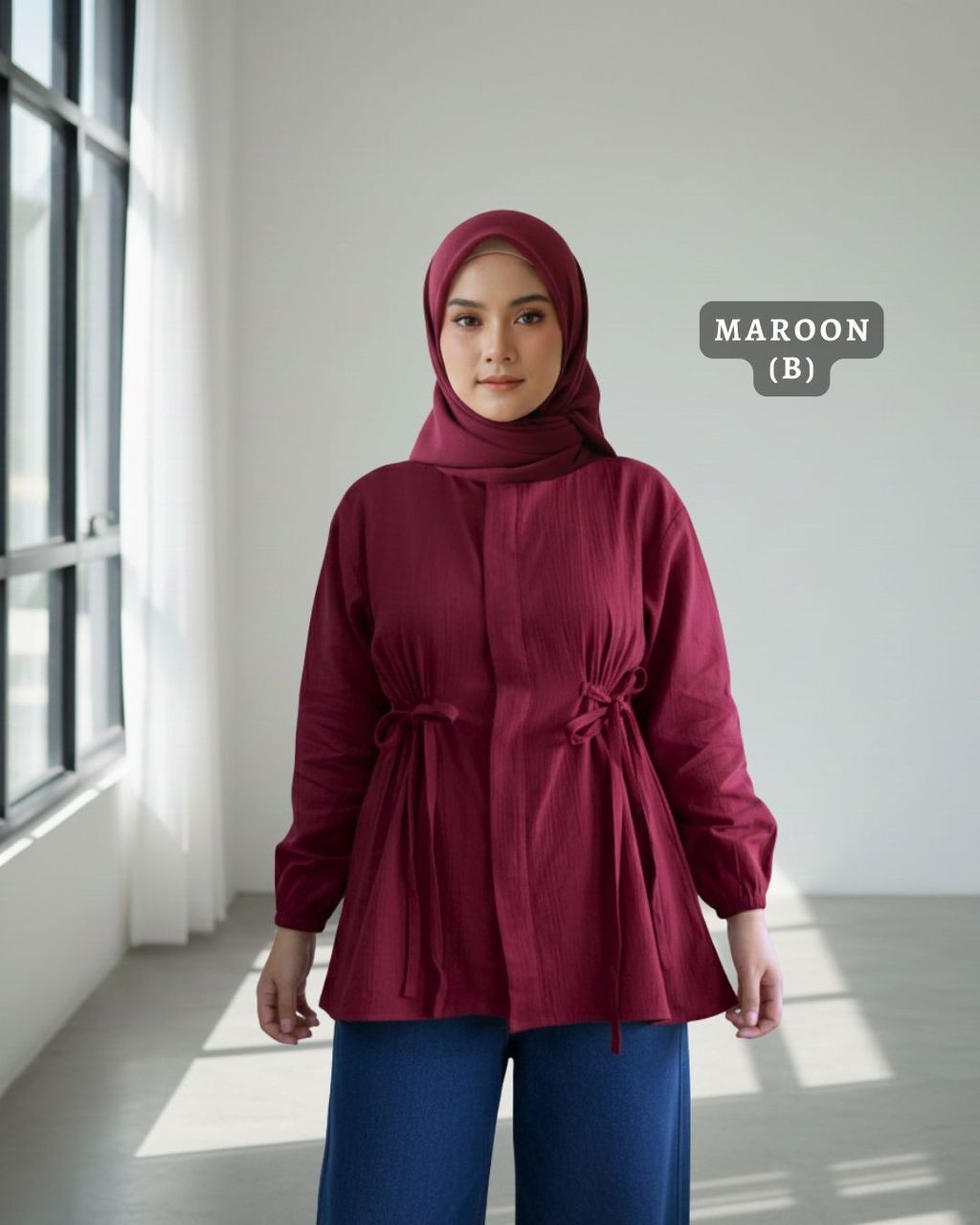 haura-wear-wyne-dress-lengan panjang-dress labuh-baju labuh-knit-tunic-kaftan-midi-dress-blouse-shirt-long-sleeve-baju-muslimah-baju-perempuan-shirt-blouse-baju (31)
