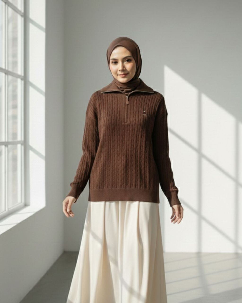 haura-wear-xerra-dress-lengan panjang-dress labuh-baju labuh-knit-tunic-kaftan-midi-dress-blouse-shirt-long-sleeve-baju-muslimah-baju-perempuan-shirt-blouse-baju (9)