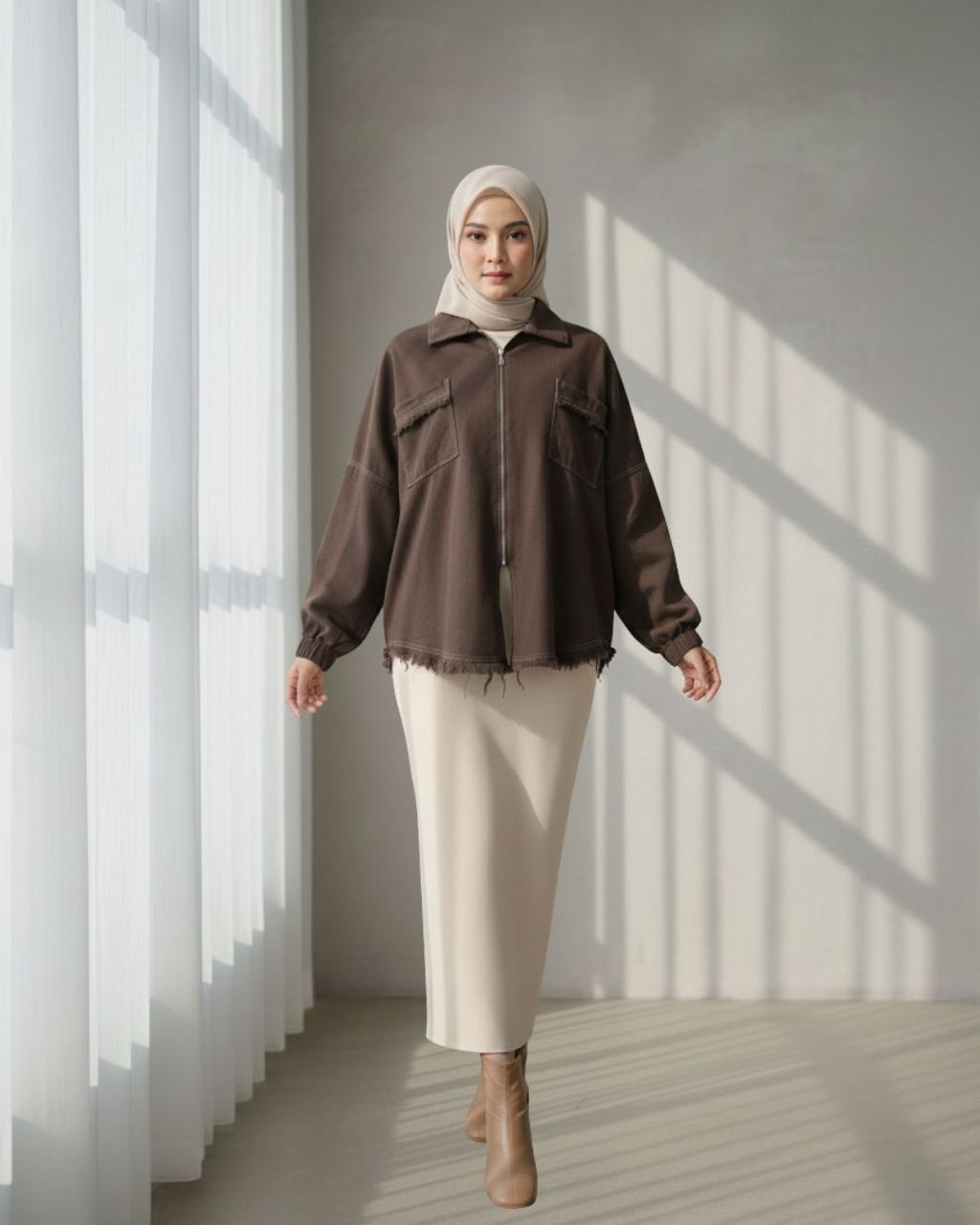 haura-wear-margo-dress-lengan panjang-dress labuh-baju labuh-knit-tunic-kaftan-midi-dress-blouse-shirt-long-sleeve-baju-muslimah-baju-perempuan-shirt-blouse-baju (2)