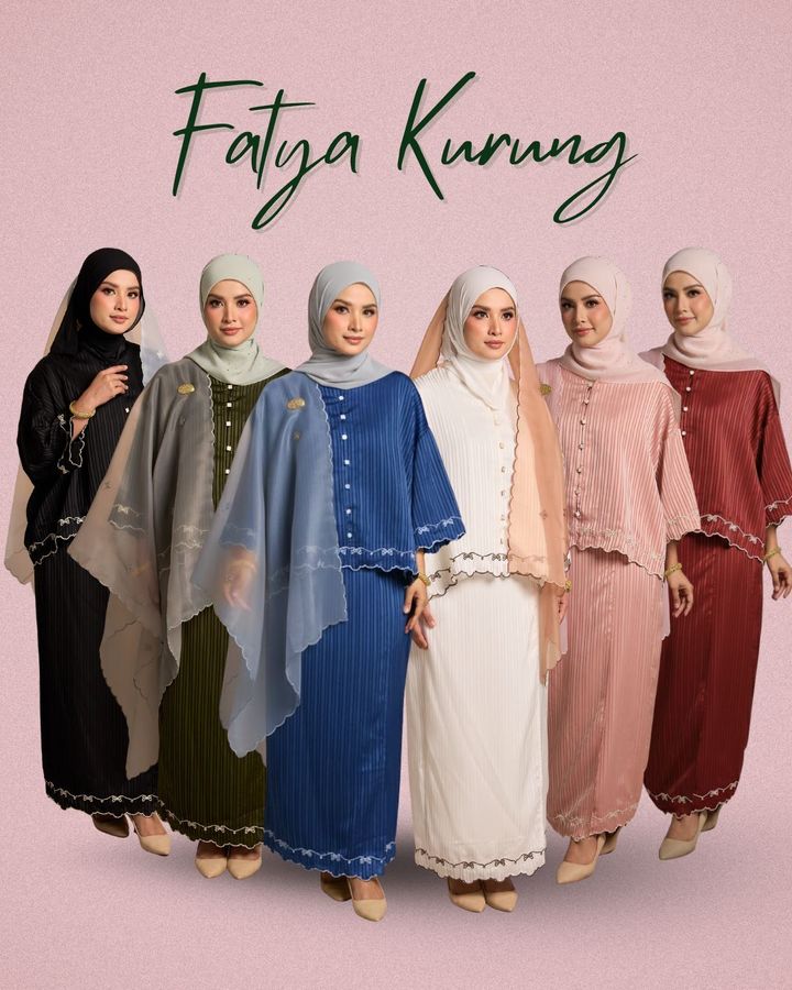 haura-wear-fatya-skirt-set-sulam-embroidery-pario-klasik-tradisional-mini kebaya-fabrik eyelet-raya-muslimah-long-sleeve-baju-skirt-kain-perempuan-baju-sepasang