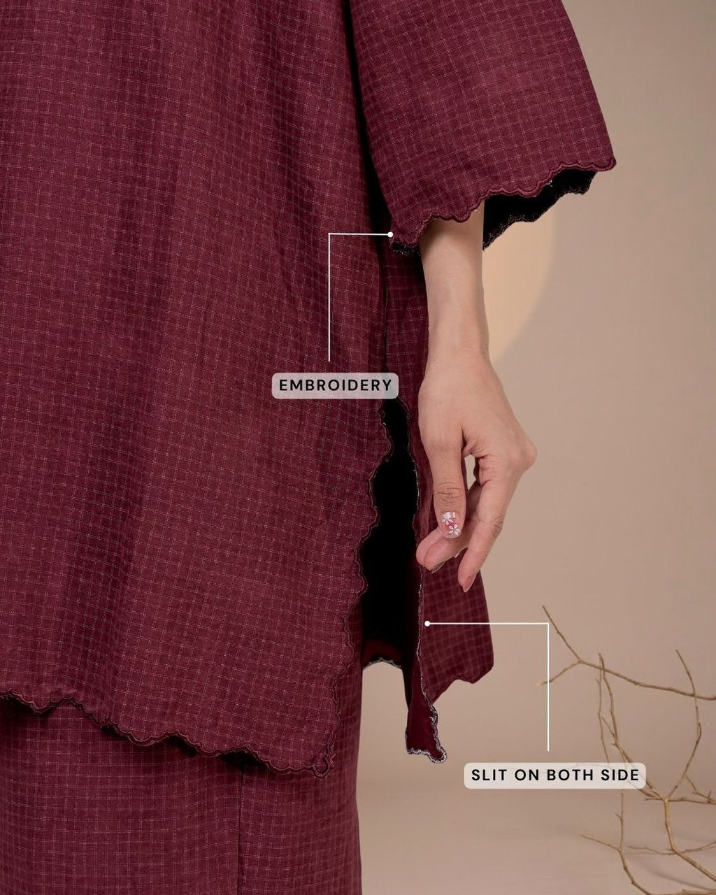 haura-wear-mawar-skirt-set-sulam-embroidery-pario-klasik-tradisional-mini kebaya-fabrik eyelet-raya-muslimah-long-sleeve-baju-skirt-kain-perempuan-baju-sepasang (9)