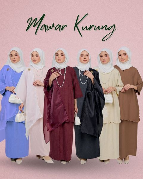 haura-wear-mawar-skirt-set-sulam-embroidery-pario-klasik-tradisional-mini kebaya-fabrik eyelet-raya-muslimah-long-sleeve-baju-skirt-kain-perempuan-baju-sepasang (1)