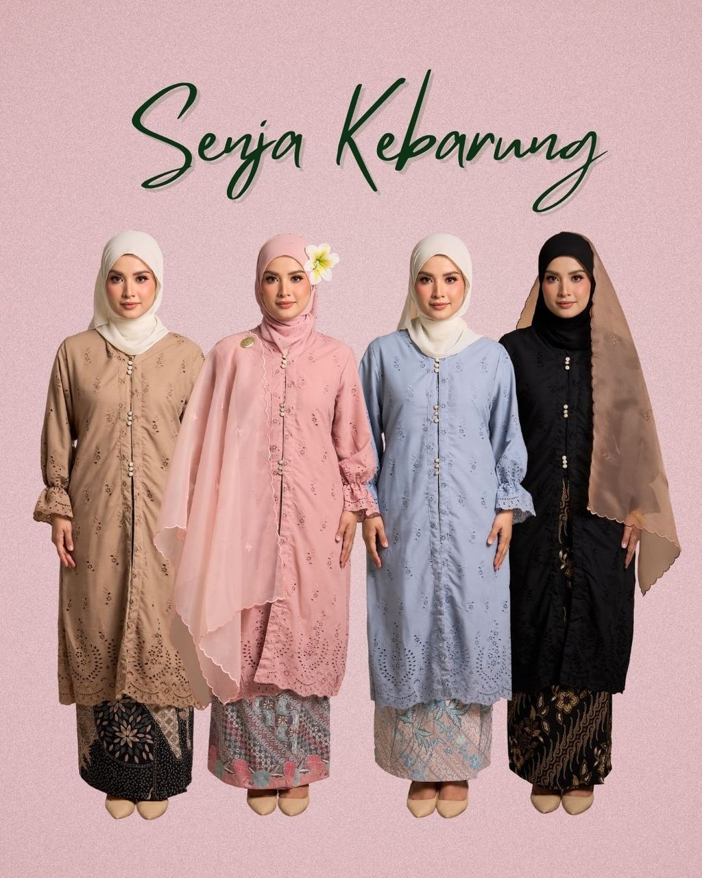 haura-wear-senja-skirt-set-sulam-embroidery-pario-klasik-tradisional-mini kebaya-fabrik eyelet-raya-muslimah-long-sleeve-baju-skirt-kain-perempuan-baju-sepasang (2)