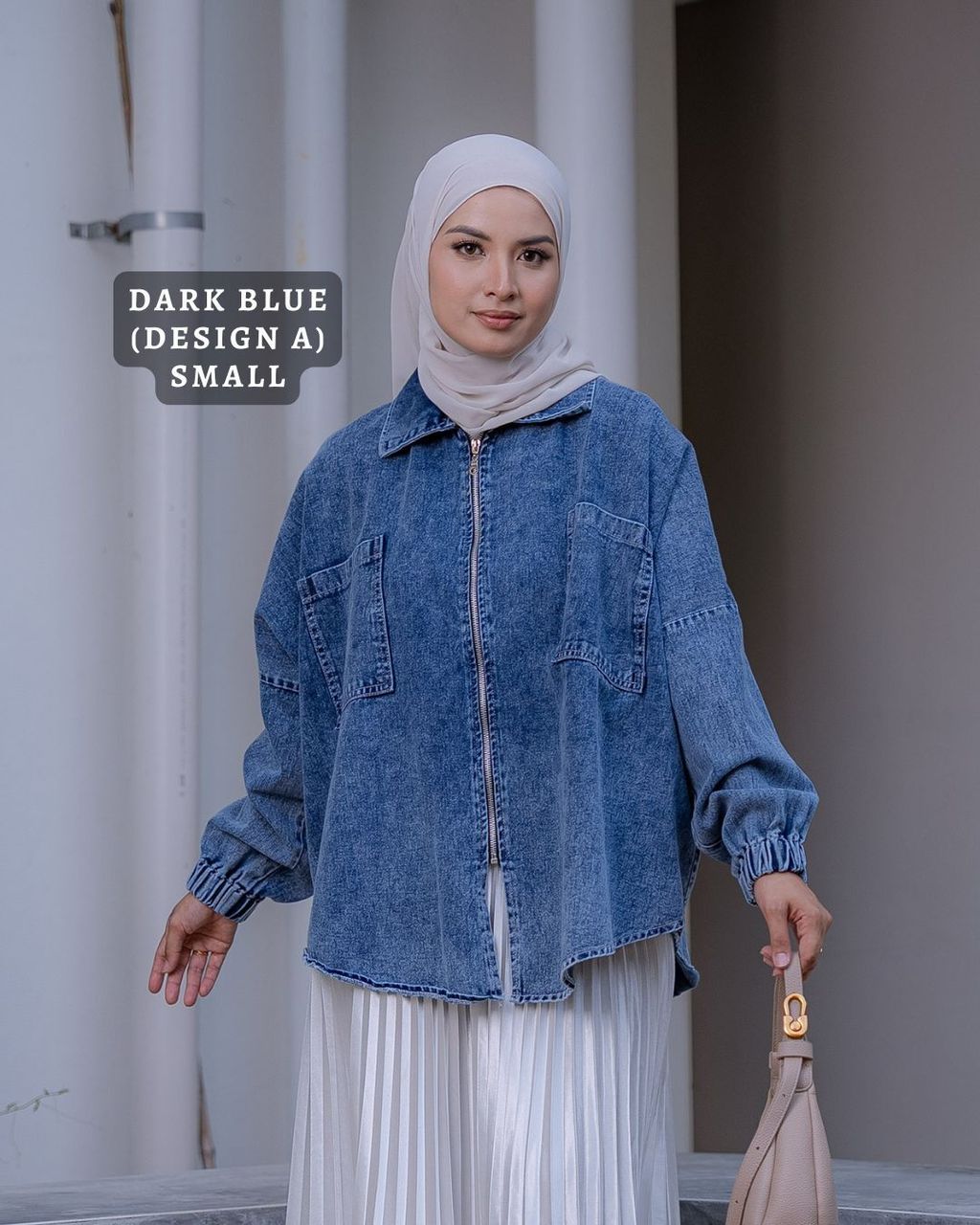 haura-wear-margo-dress-lengan panjang-dress labuh-baju labuh-knit-tunic-kaftan-midi-dress-blouse-shirt-long-sleeve-baju-muslimah-baju-perempuan-shirt-blouse-baju (1)