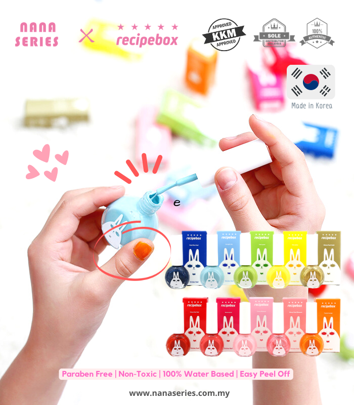 Recipebox Kids Travel Kit/ Trial Kit Set Made in Korea – Nana Series