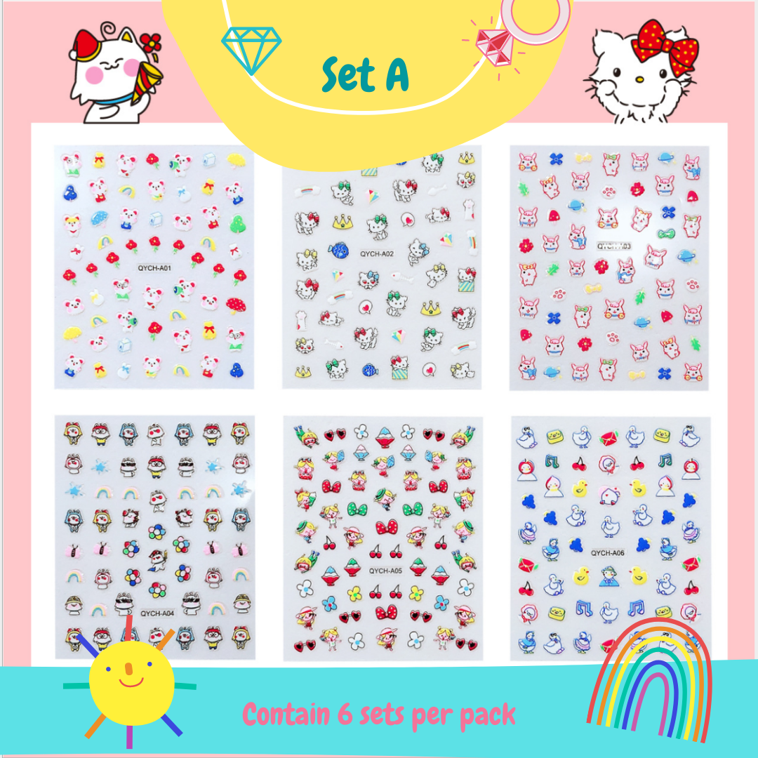 DIY Nail Sticker - Set A.png