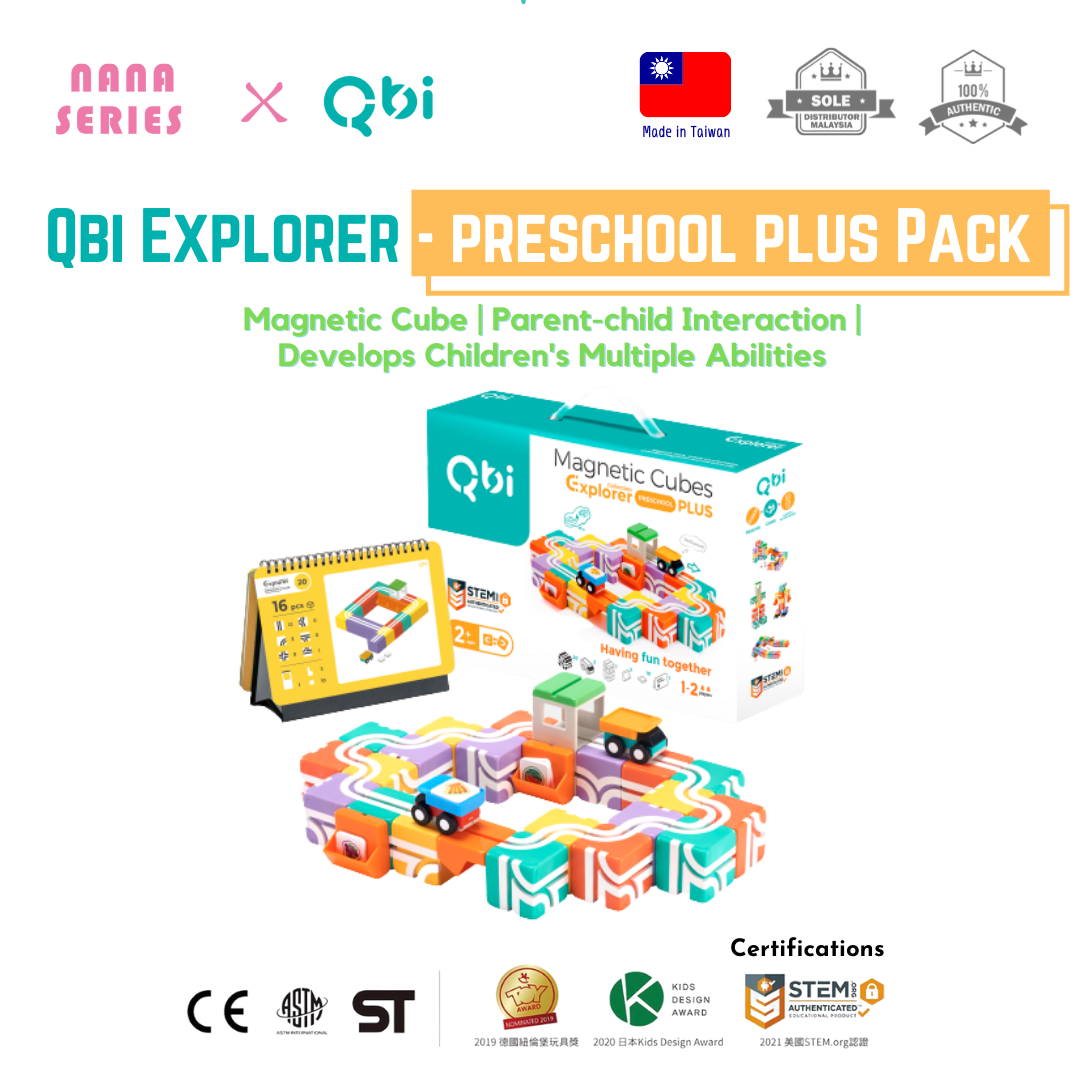 Qbi Explorer- Preschool Plus Pack – Nana Series