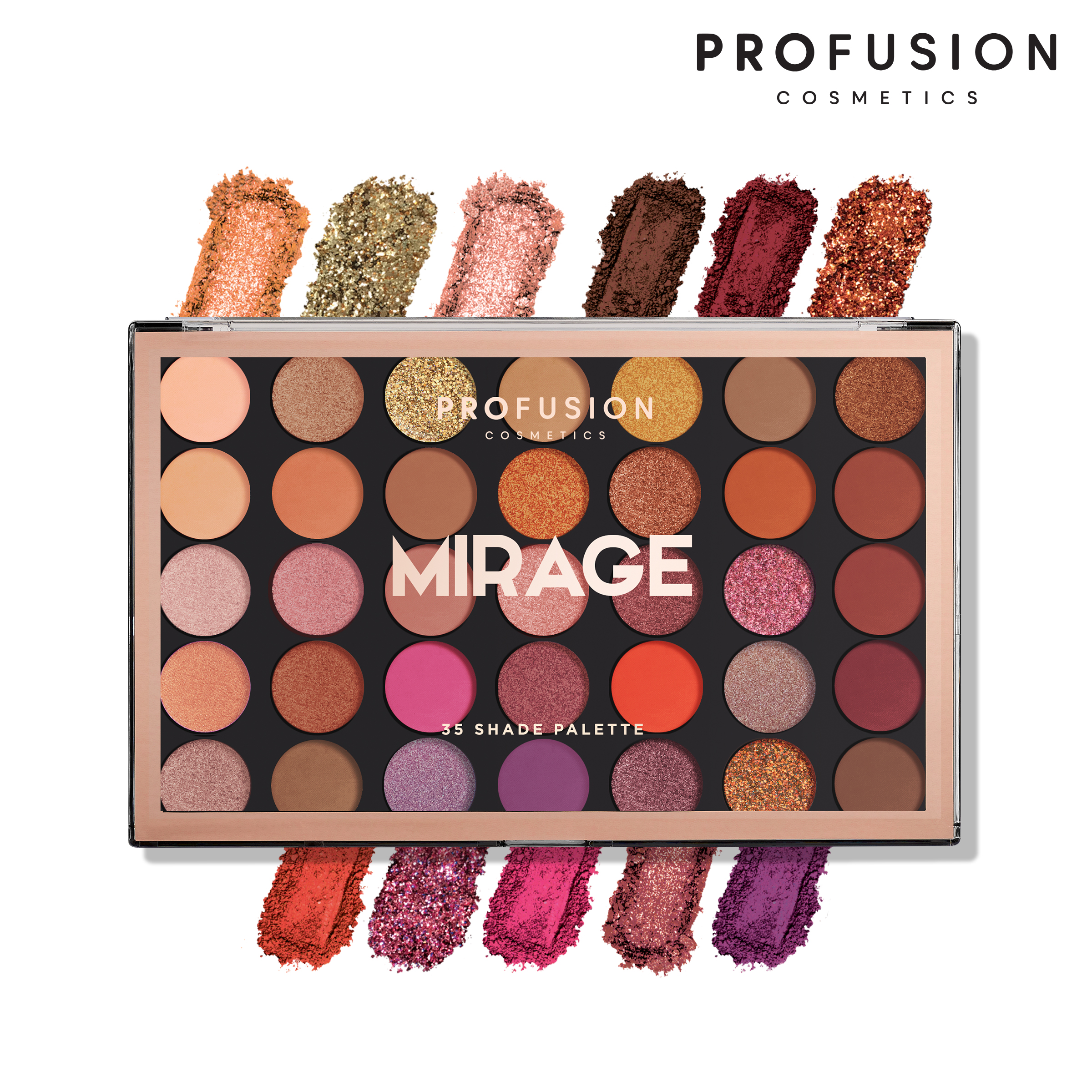 ProfusionCosmetics 35色眼影盤 沙漠幻景 Mirage