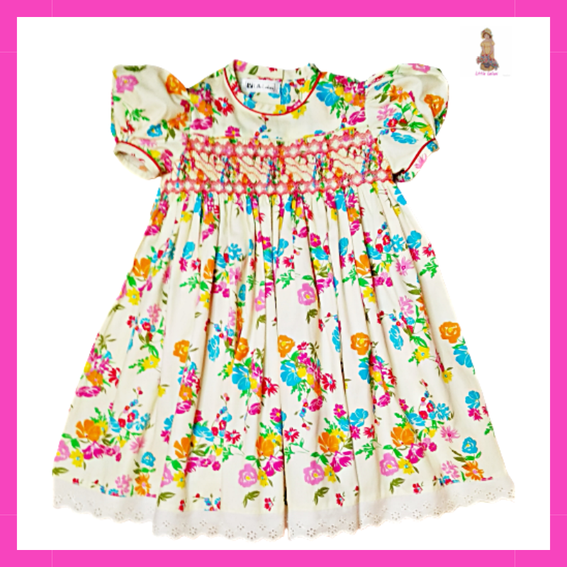 Buy KACHHOT Baby Girls White Self Design Rayon Midi Knee Length Casual Dress  (1-2 Years) Online at Best Prices in India - JioMart.