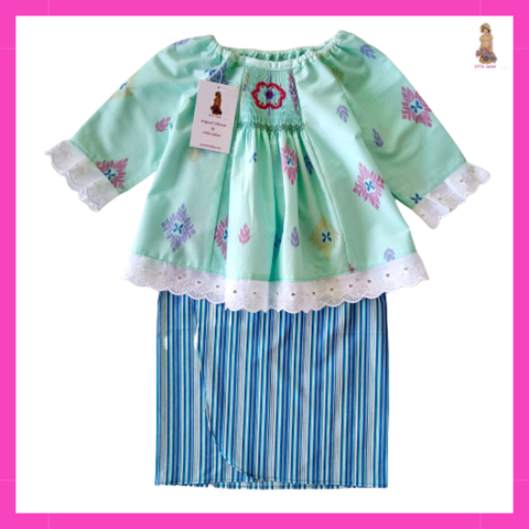 Baju Kurung Smocking Blue Little Leilani 1.png