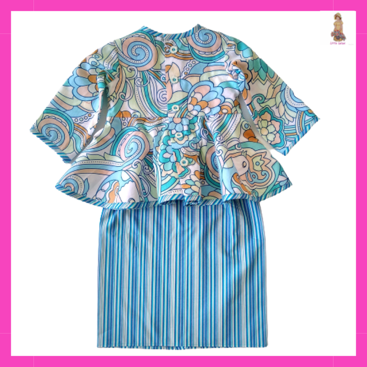 Baju Kurung Peplum Blue Little Leilani 2.png