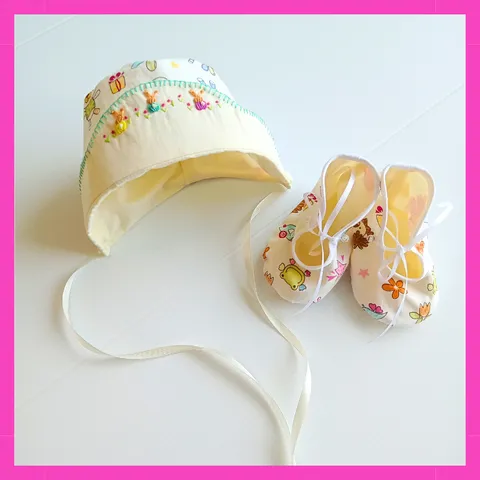 Little Leilani Bonnet Bootie 1