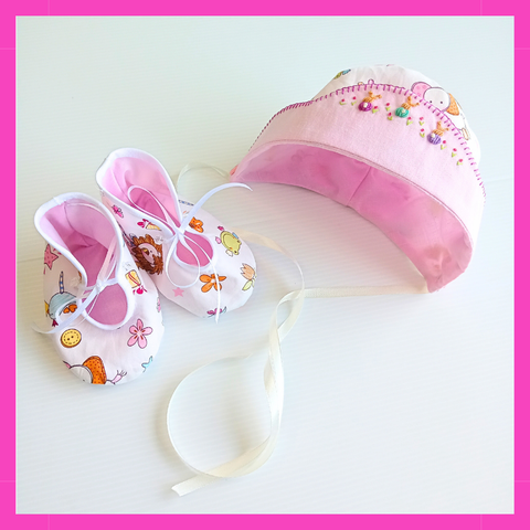 Little Leilani Bonnet Bootie 2