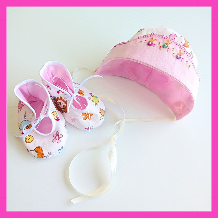 Little Leilani Bonnet Bootie 2