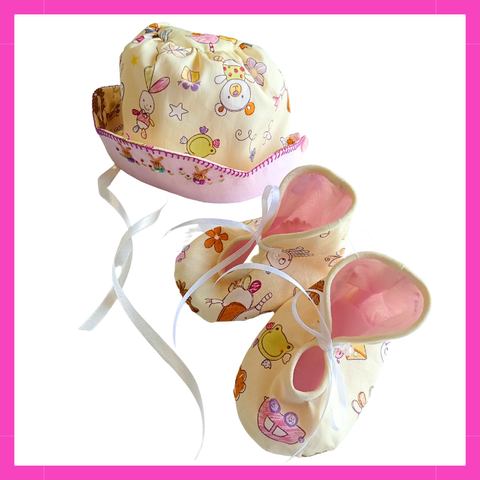 Little Leilani Bonnet Bootie 4