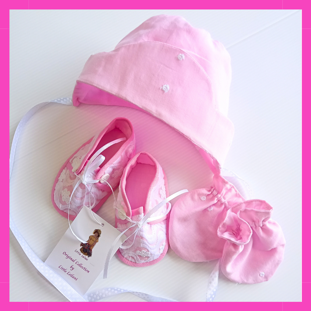 Little Leilani Bonnet Bootie 11