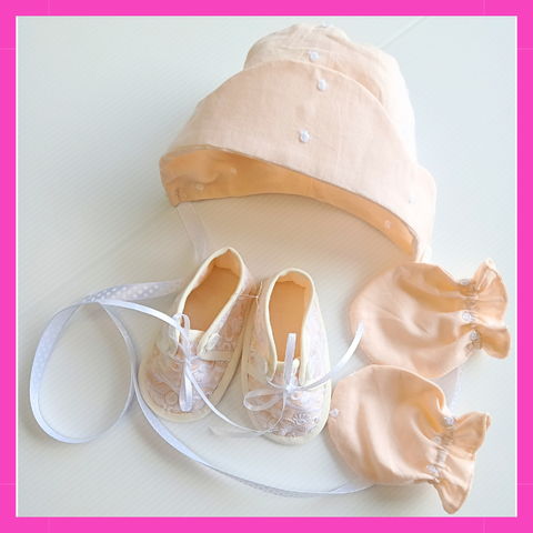 Little Leilani Bonnet Bootie 12