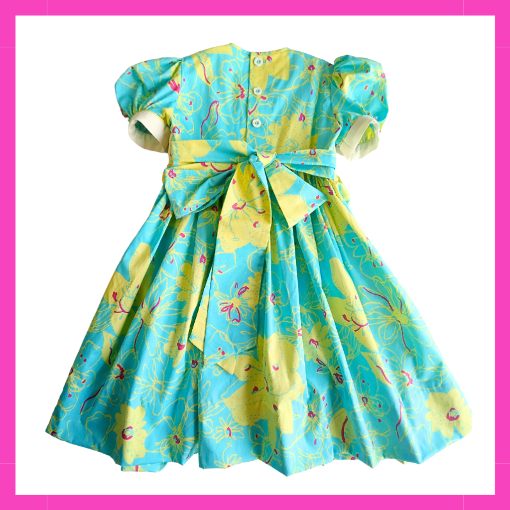 Little Leilani 04 Turquoise Dress 1a