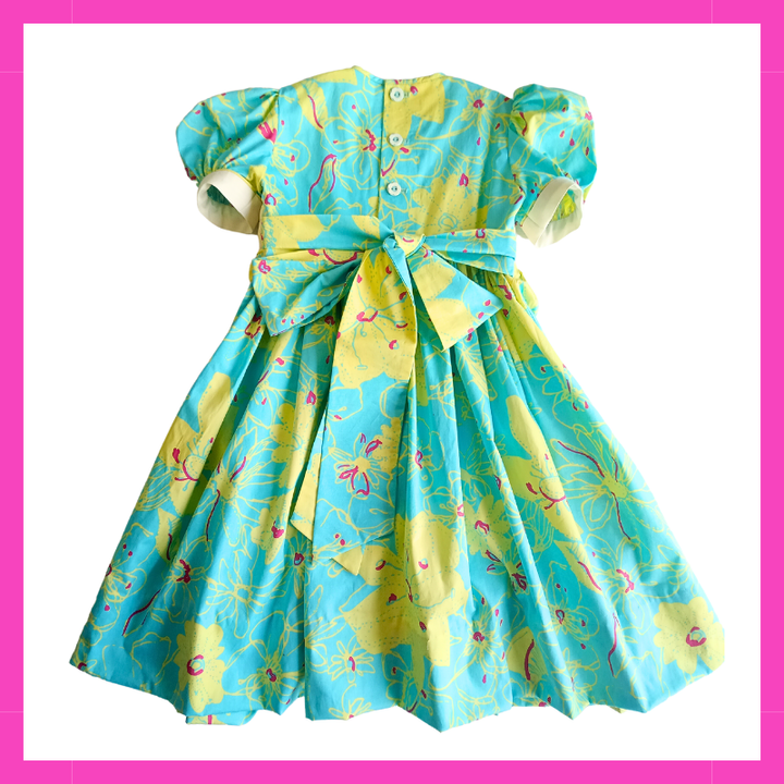 Little Leilani 04 Turquoise Dress 1a