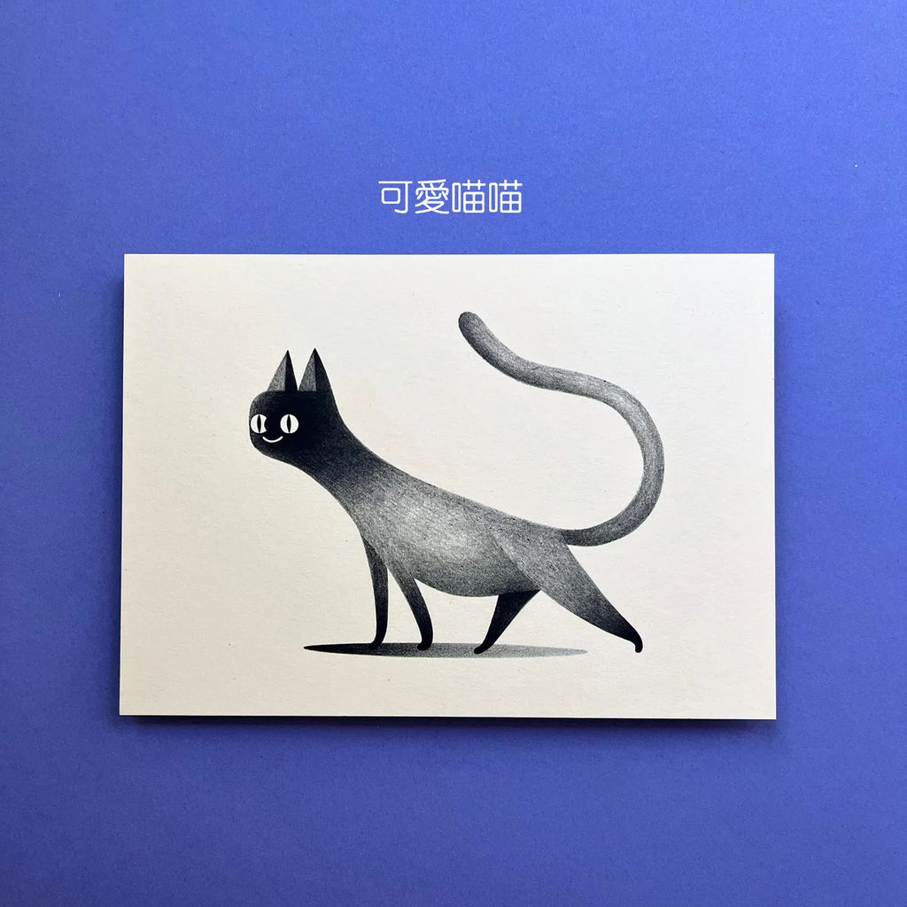 Postcard Animal 2 - Cat 明信片-動物：可愛喵喵-fotor-20260803122231