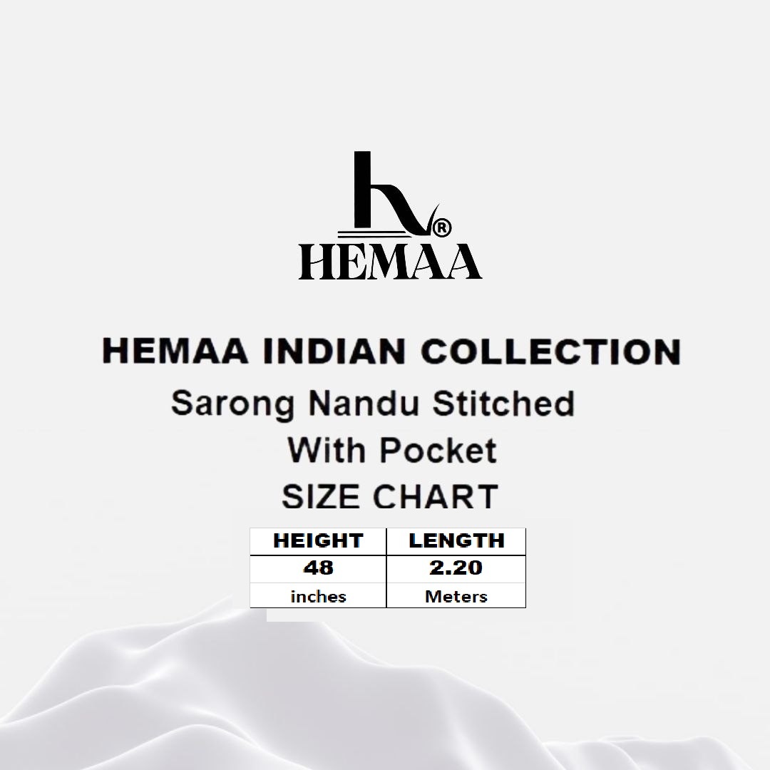 Nandu Size Chart