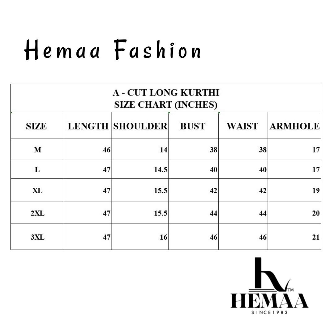 A CUT LONG KURTHI