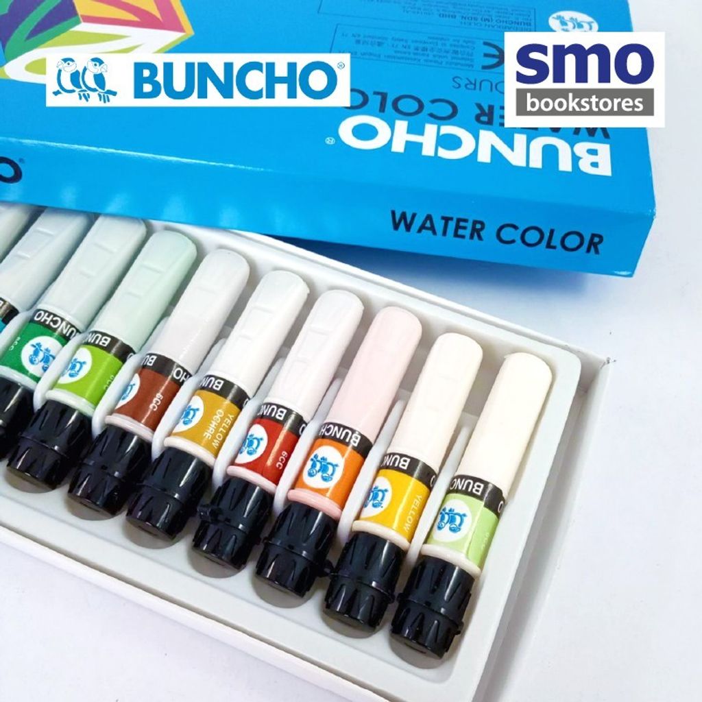 Buncho Poster Paint (12 Colors) — ACE EdVenture Market Store