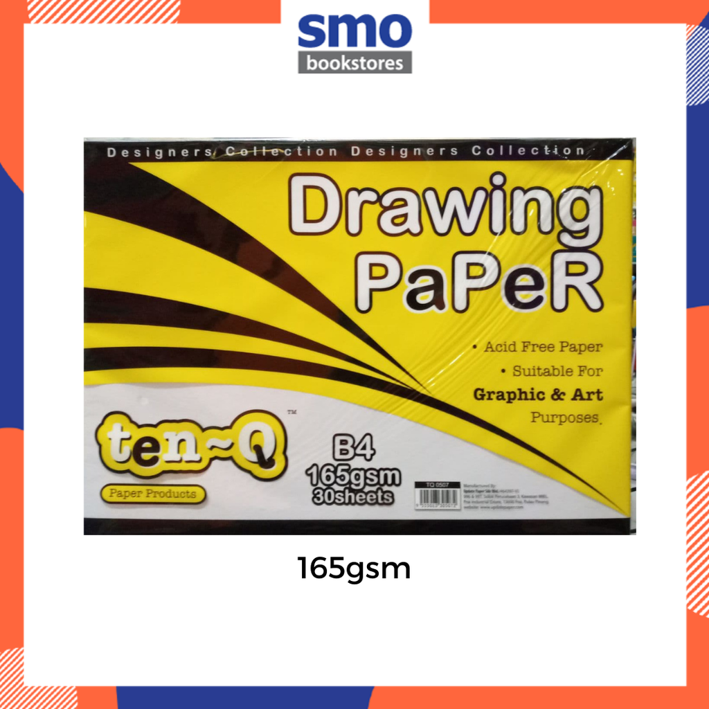 TEN-Q] DRAWING PAPER | KERTAS LUKISAN - SMO – SMOBookstores Online