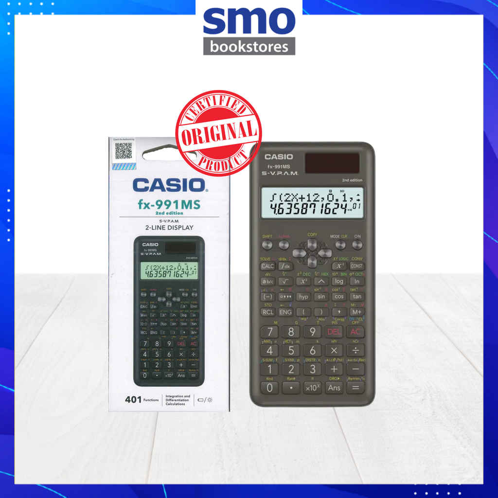 CASIO FX 991MS 2 CASIO SCIENTIFIC CALCULATOR