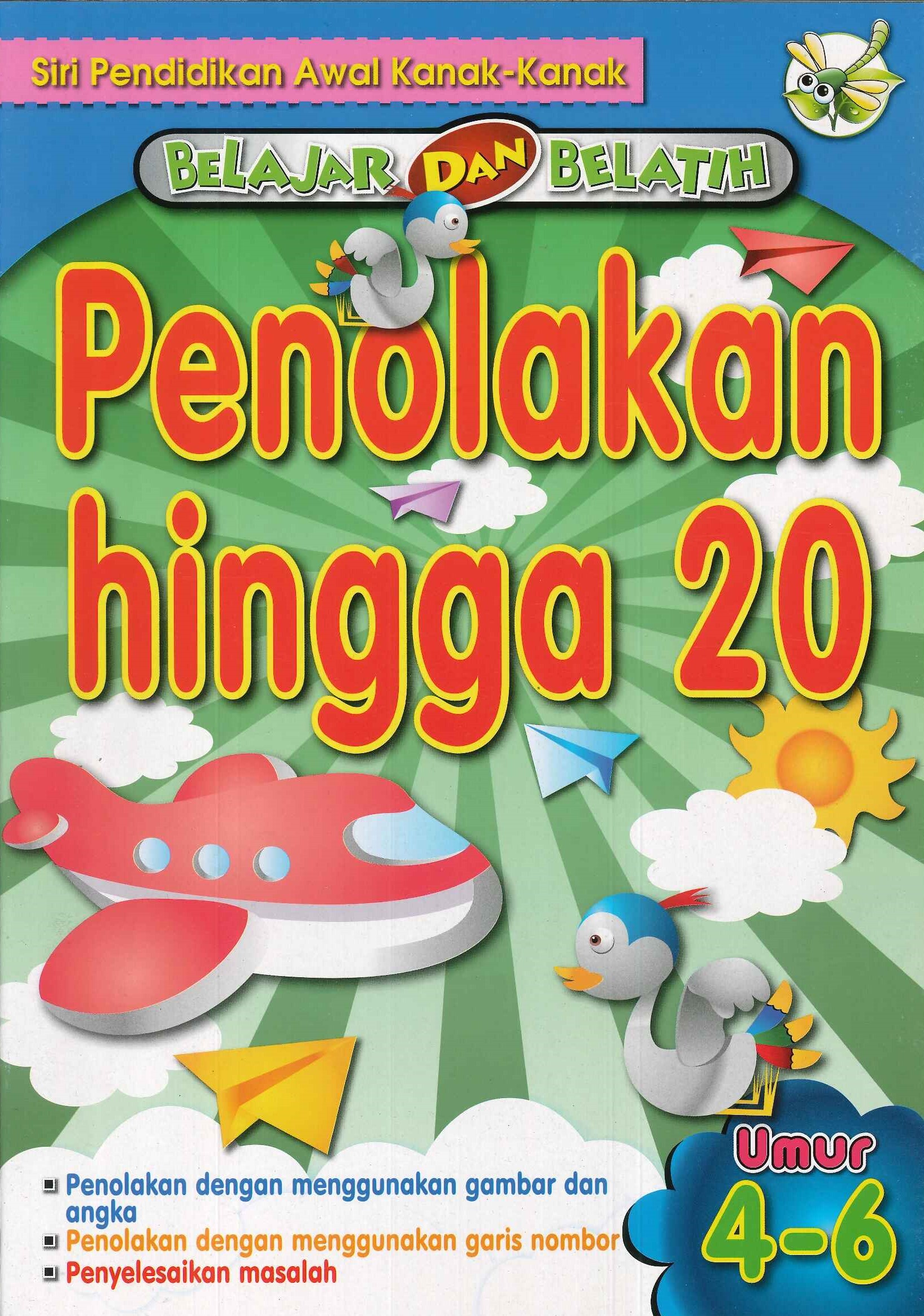 BELAJAR & BERLATIH - PENOLAKAN HINGGA 20 Umur 4 -6 - Buku Aktiviti ...