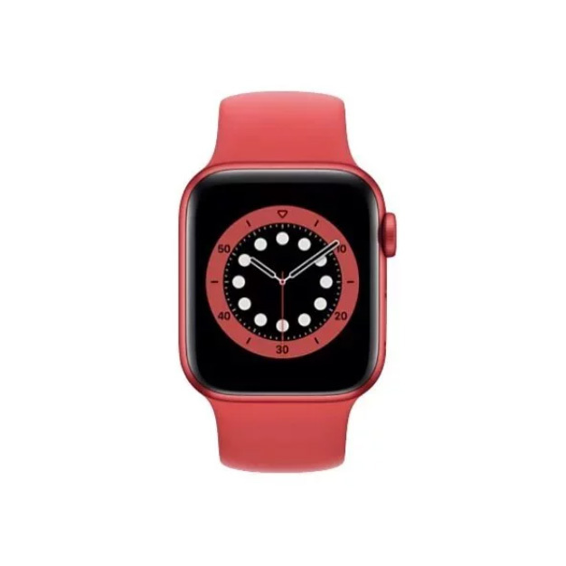 Apple Watch S6 44mm LTE 紅色鋁金屬錶殼紅色運動型錶帶– Shop pay 免卡分期store