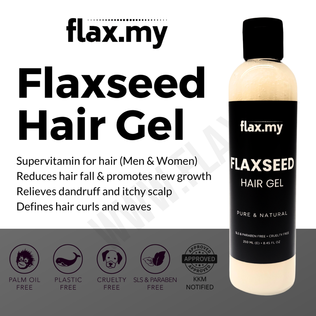 NEW Flaxseed Hair Gel