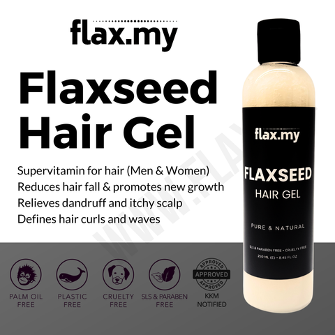 NEW Flaxseed Hair Gel