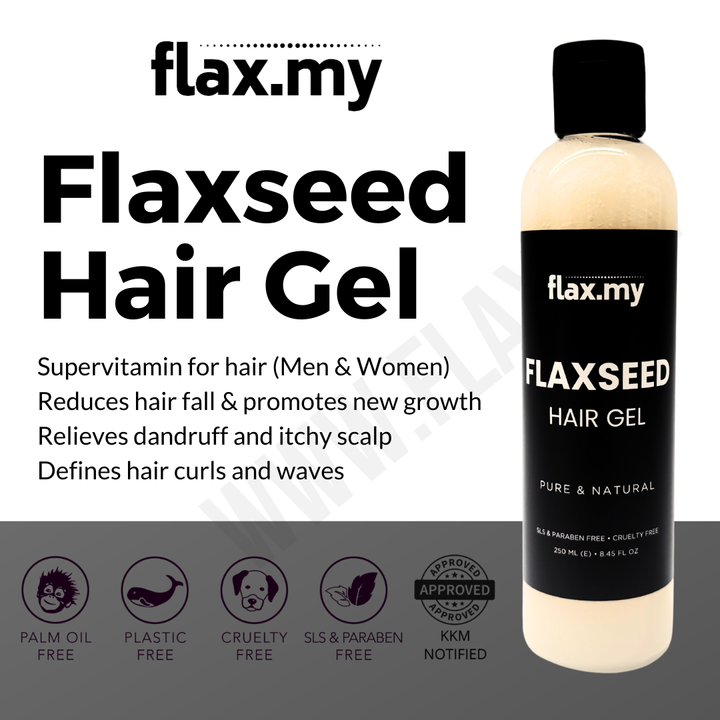 NEW Flaxseed Hair Gel