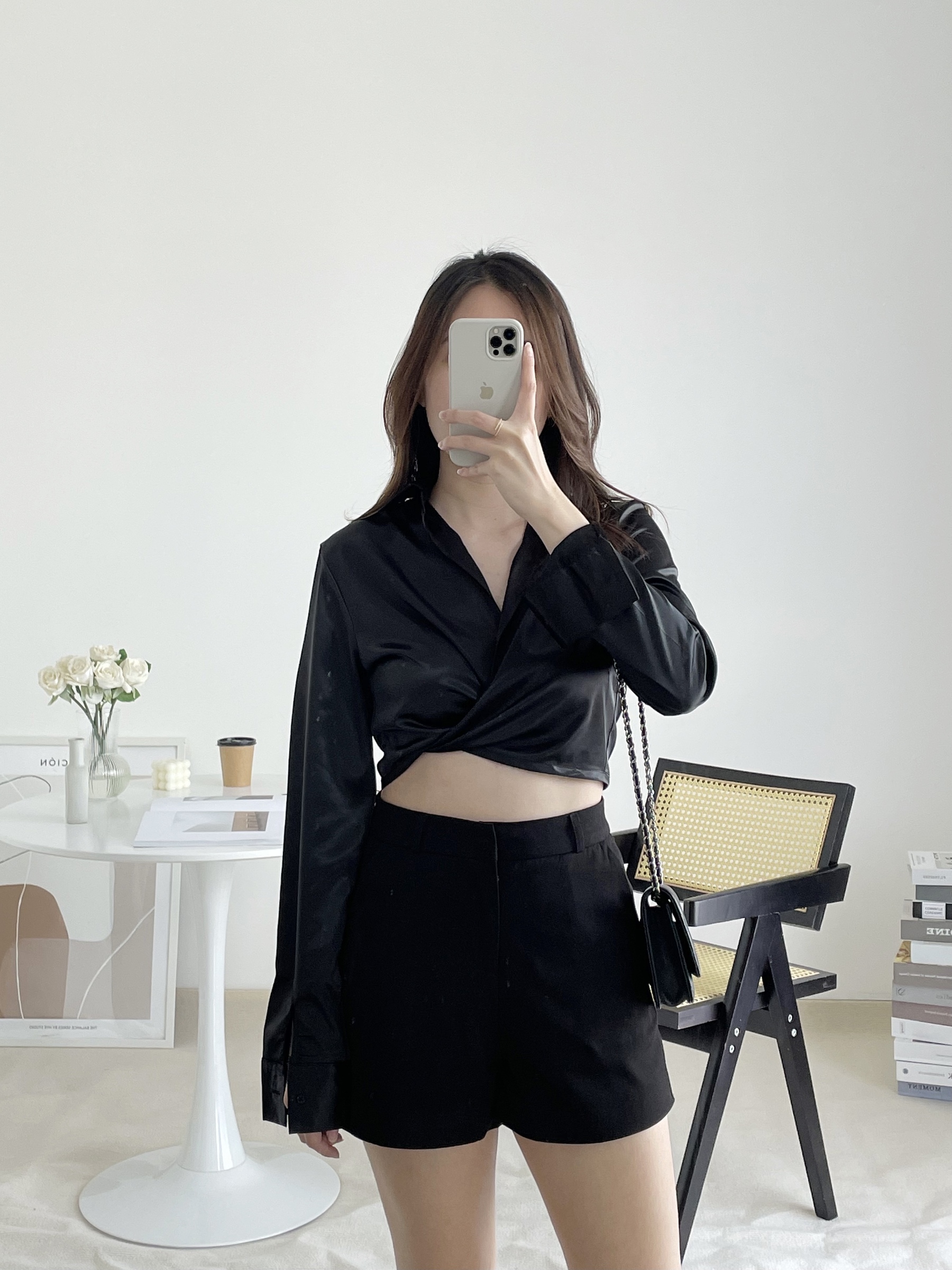 タグ付き　bodhi SILK BASQUE SHIRT size3 タグ付き bodhi SILK BASQUE SHIRT size3