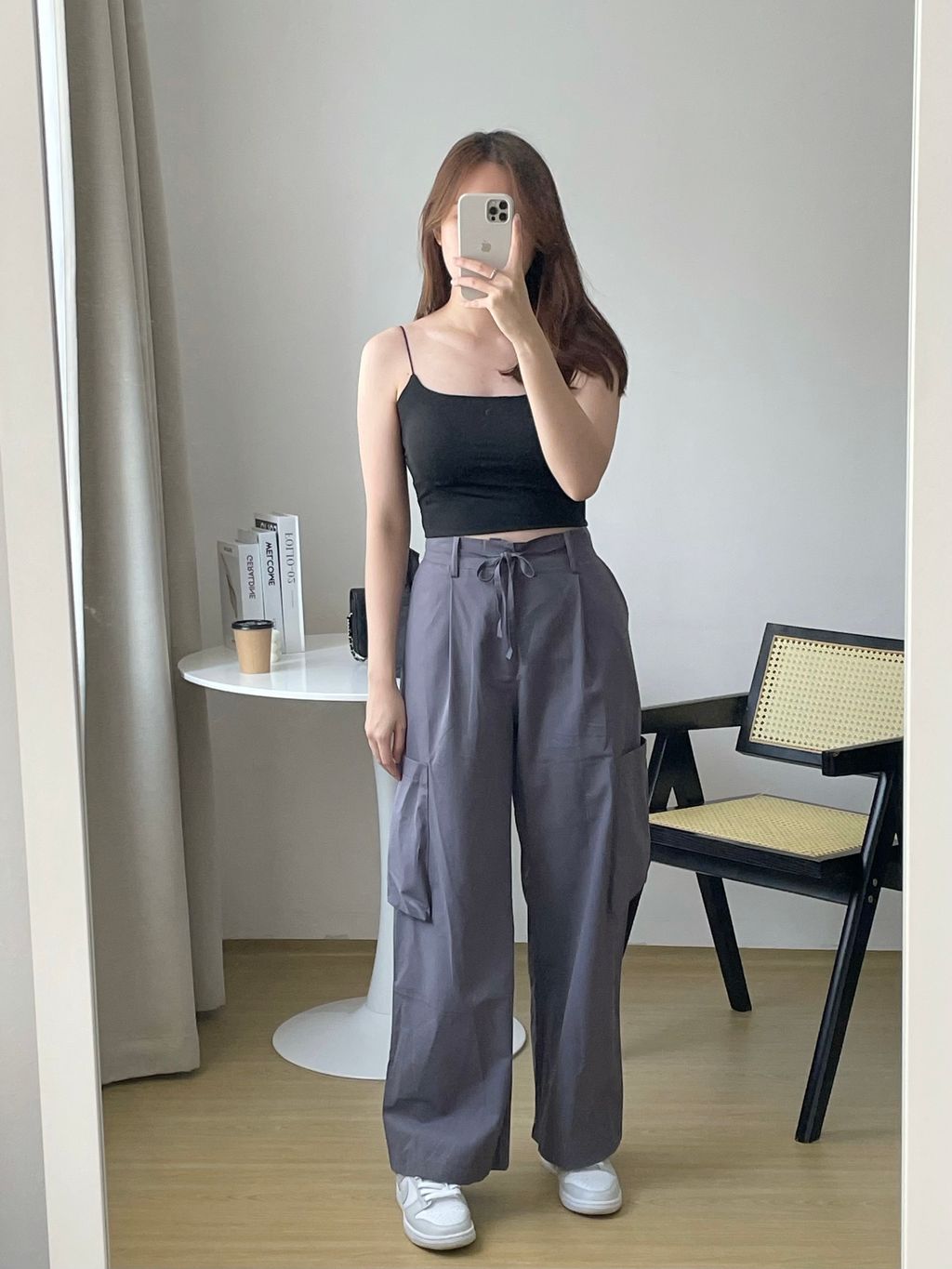 【COSYHARU】Janice Training Pants Cargo ver Janis Cargo Pant (Black/White/Grey/Green) – Soul Chill Studio