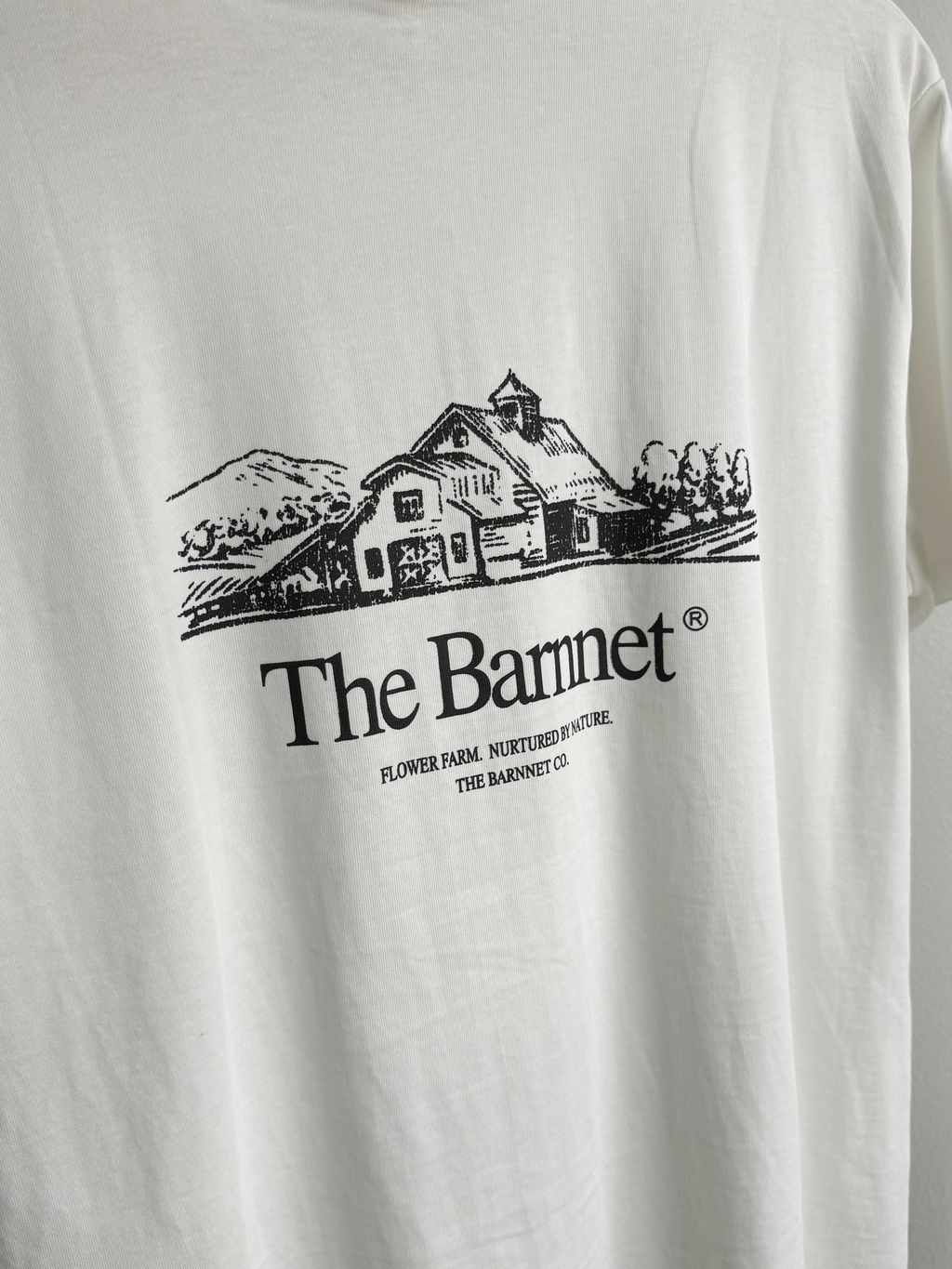 The Barnnet White Tee – Soul Chill Studio The Barnnet White Tee – Soul Chill Studio
