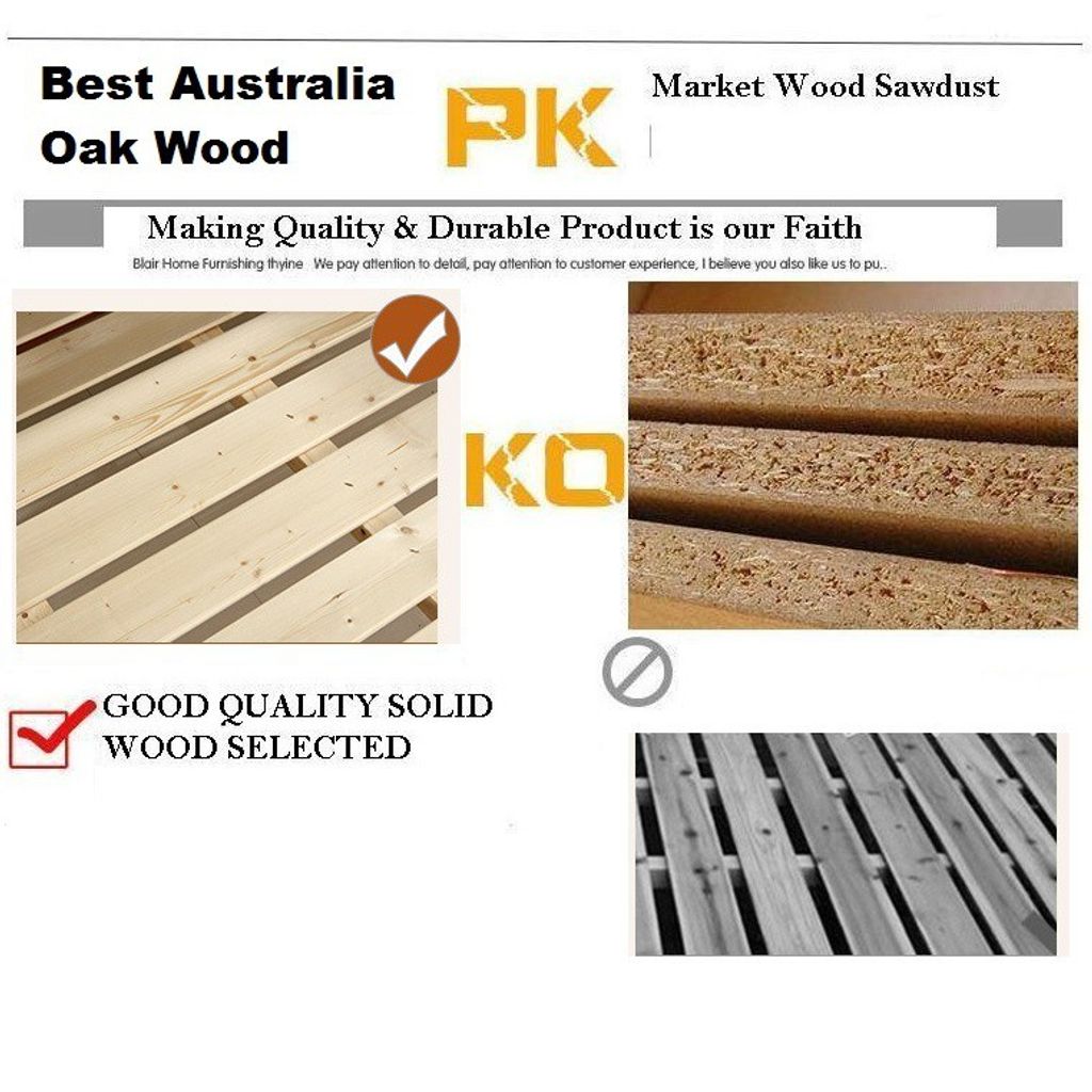 Double Decker Australia STRONG THICK PINE WOOD Bed Frame, dua tingkat