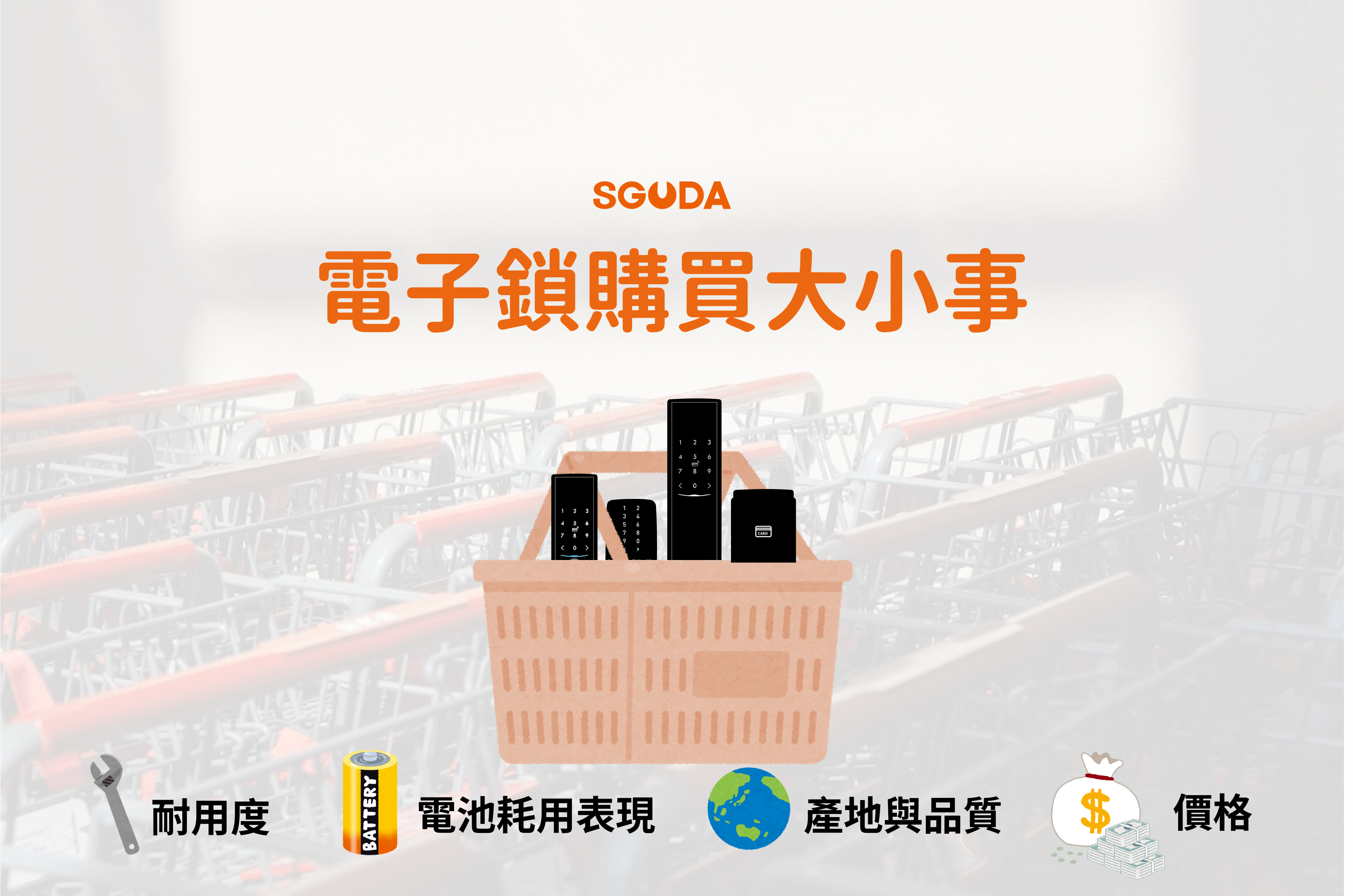 電子鎖購買大小事