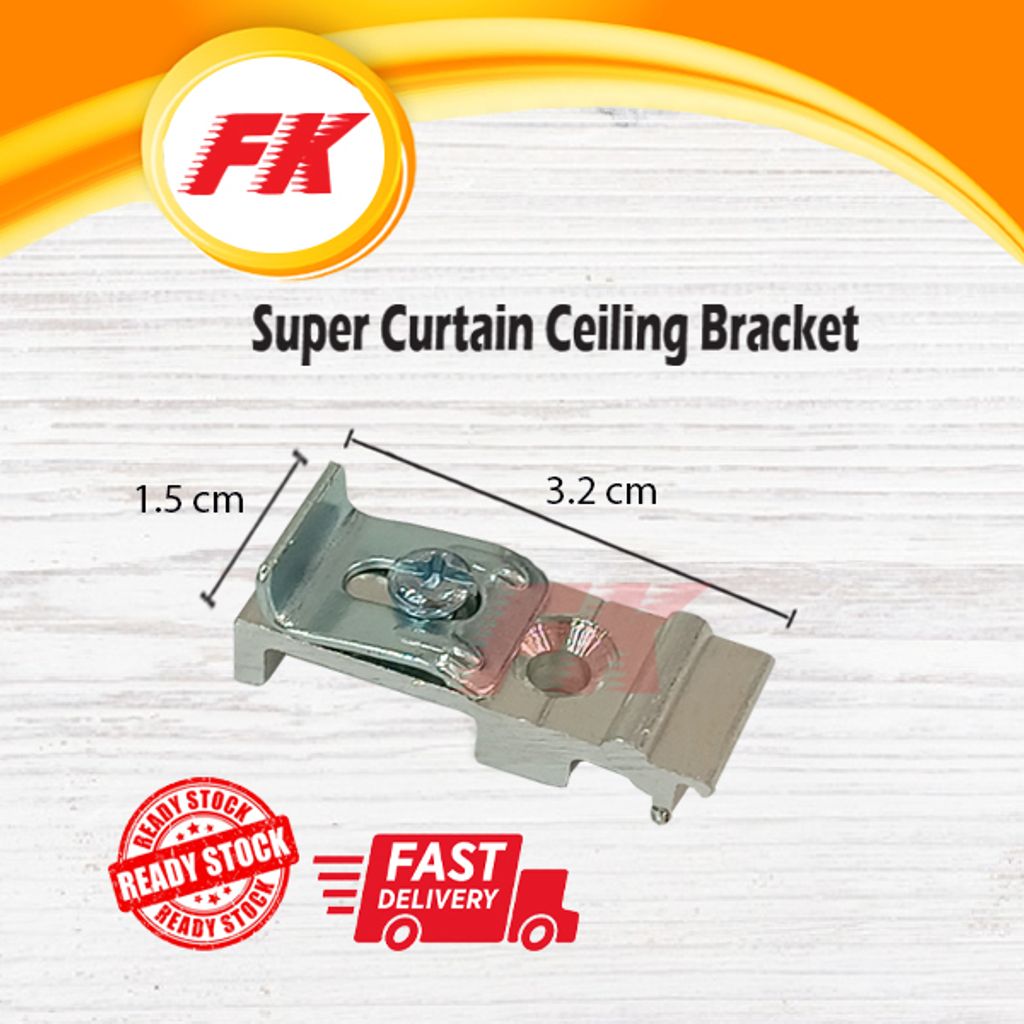 Super Curtain Ceiling Bracket