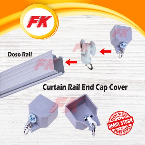 Curtain Rail End Cap Cover