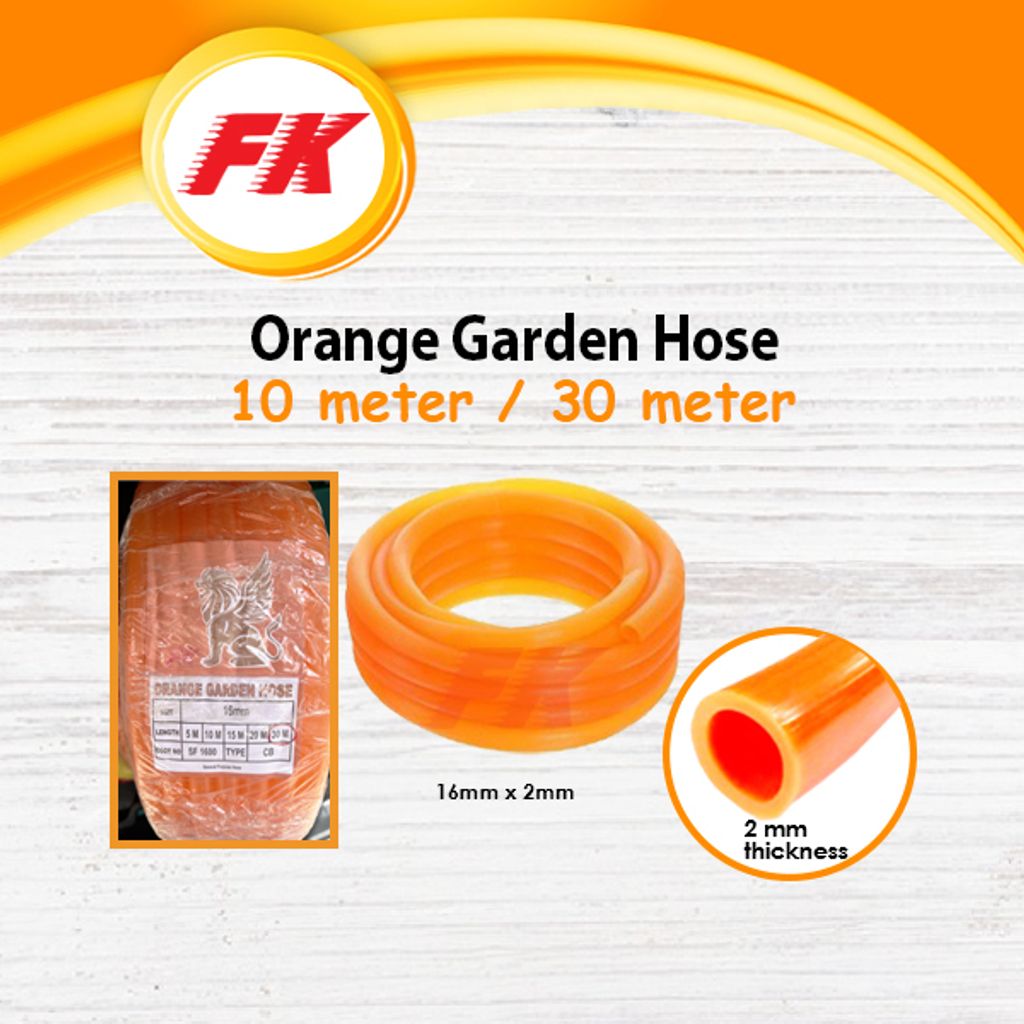 Orange Garden Hose_2A