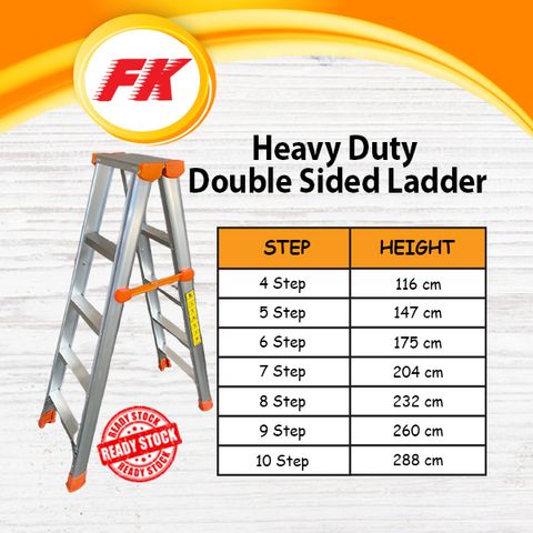 Heavy Duty Double Sided Ladder_3