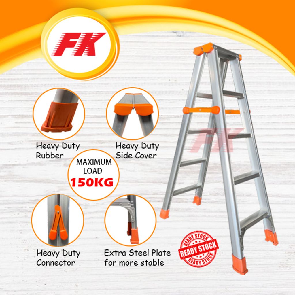Heavy Duty Double Sided Ladder_2