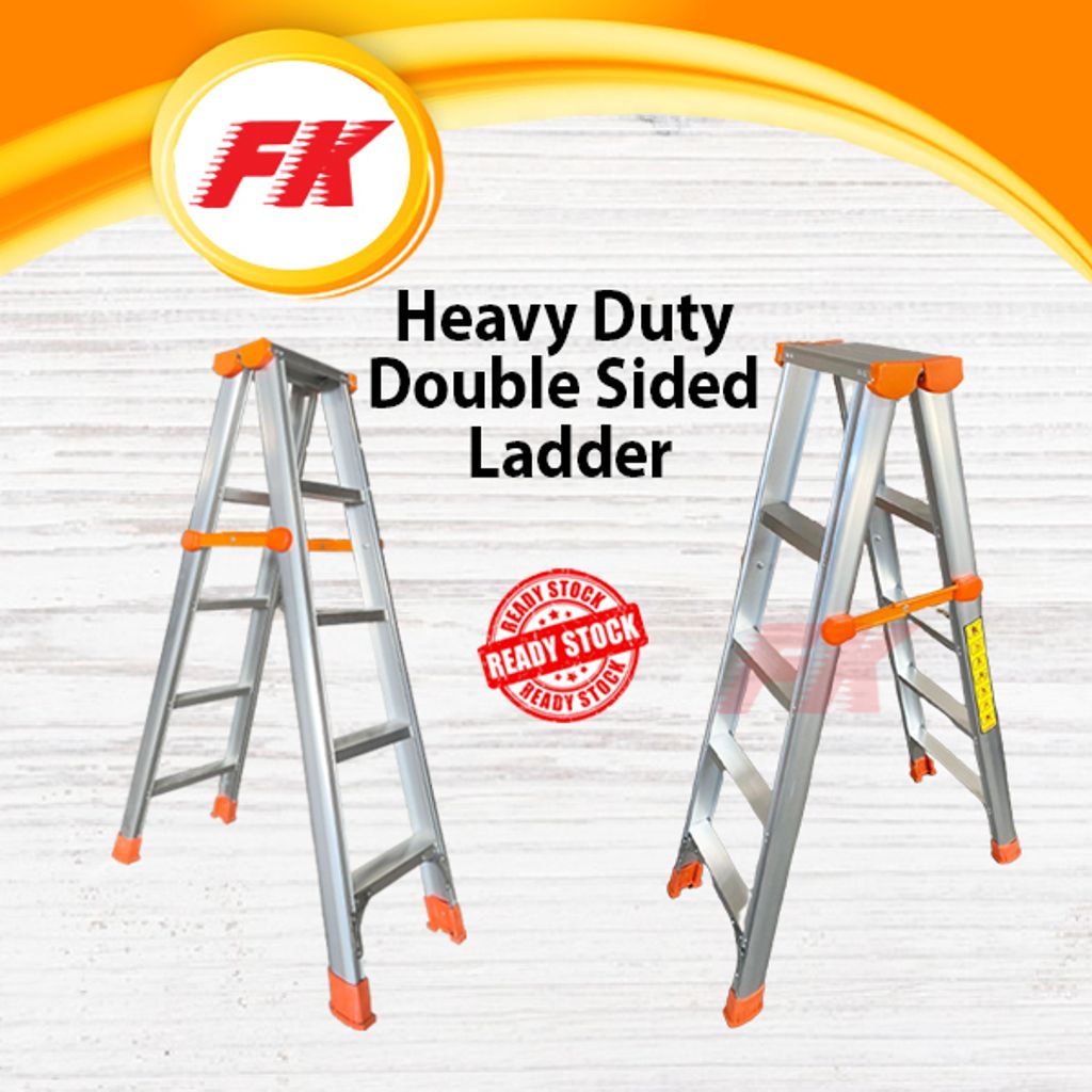 Heavy Duty Double Sided Ladder_1