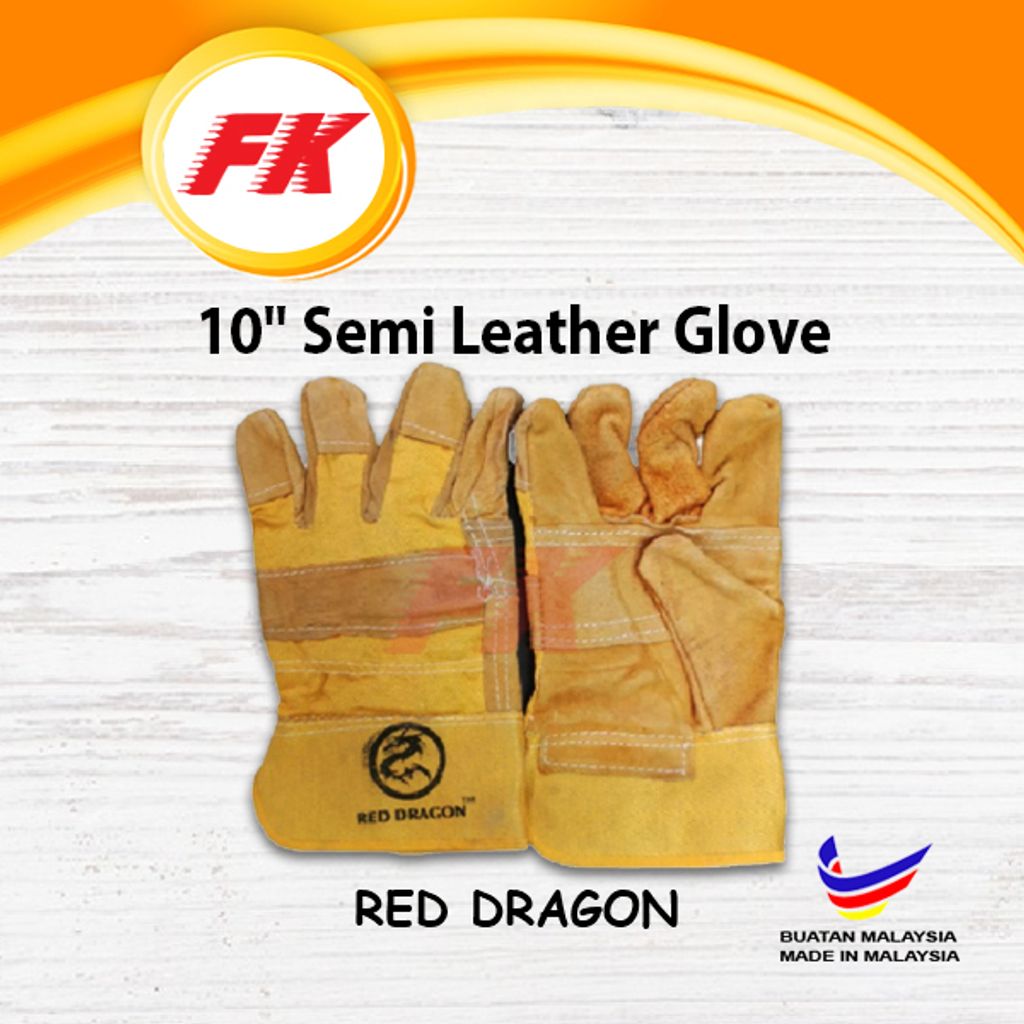 3.1 RED DRAGON 10' Semi Leather Glove_1