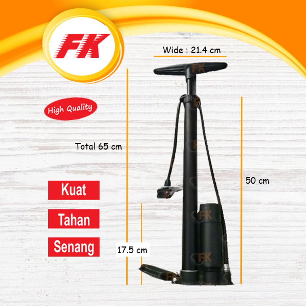 15.1 Bicycle Hand Pump With Meter_2
